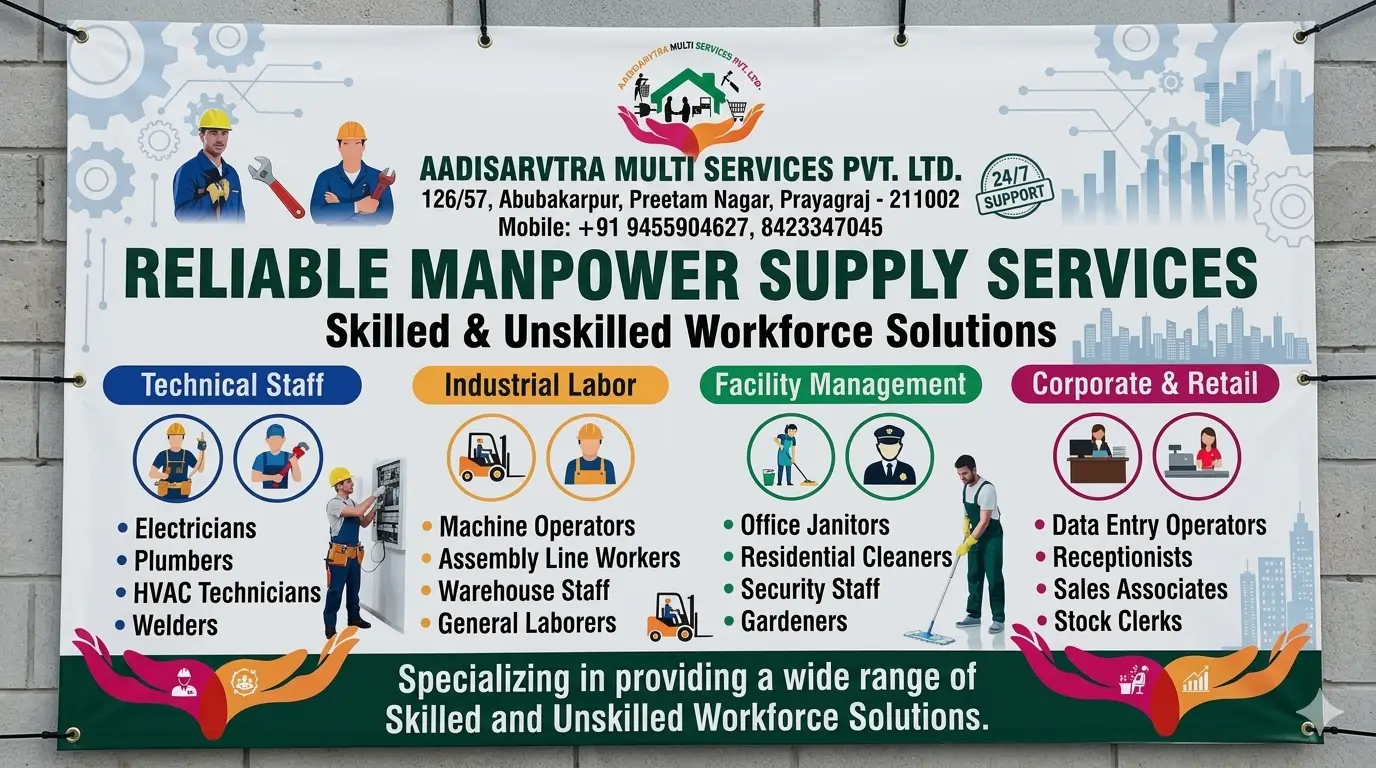 Manpower services facilitate hiring, managing, and deploying personnel, offering flexible solutions to meet staffing needs across various industries. These services, categorized by skill level and employment duration, help businesses optimize workforce efficiency.